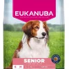 Euk Senior Small/Medium Breed Lam & Ris 3 Kg