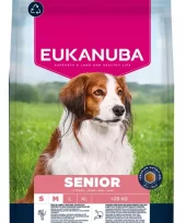 Euk Senior Small/Medium Breed Lam & Ris 3 Kg