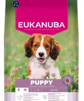 Euk Puppy Small/Medium Breed Lam & Ris 3 Kg