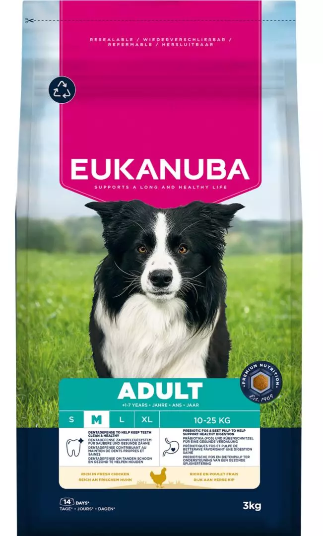Euk Adult Medium Breed 3 Kg