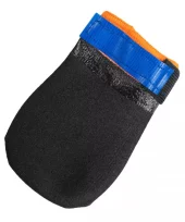 Non-Stop Protector Bootie, Black/Orange, L, 4Pk