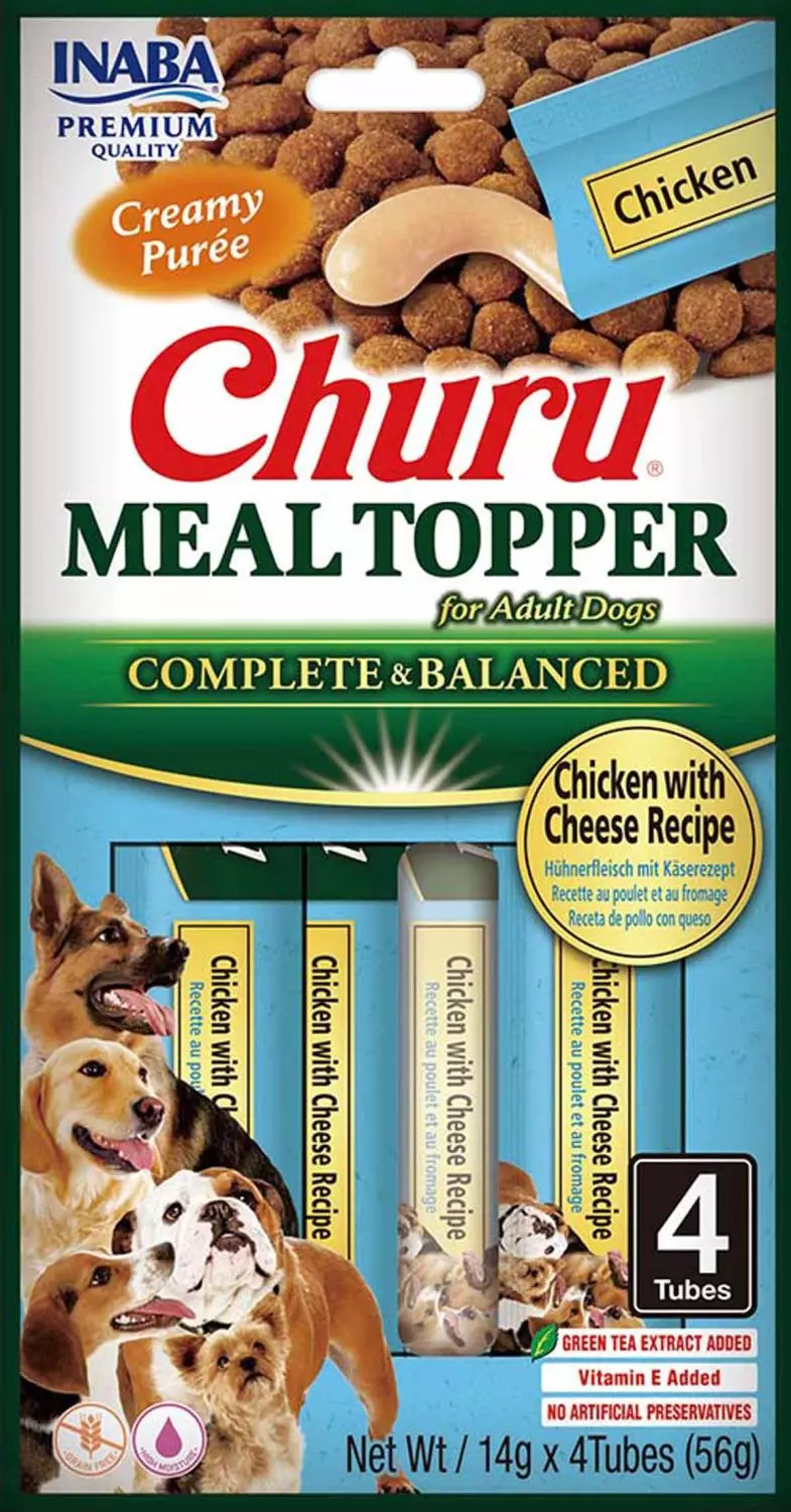 Churu Dog Meal Topper Chicken/Cheese 4St