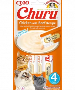 Churu Cat Chicken With Beef 4St