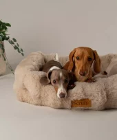 Scruffs Alpine hundeseng champagne (box bed) 90x70cm