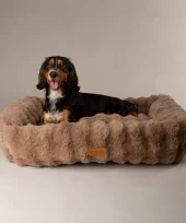 Scruffs Alpine hundeseng taupe (box bed) 90x70cm