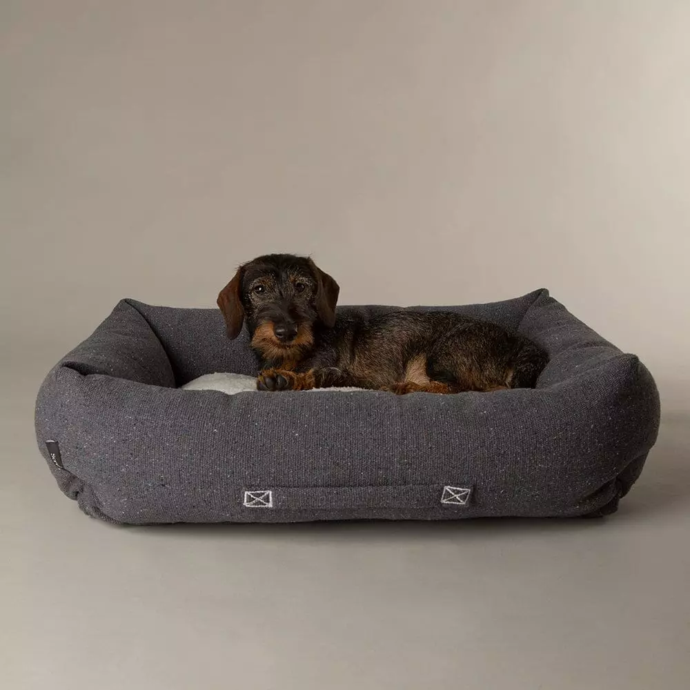Scruffs Eco Eden hundeseng charcoal grey (Box Bed) (M) 60x50cm