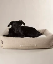 Scruffs Eco Eden hundeseng cream (Box Bed) (M) 60x50cm