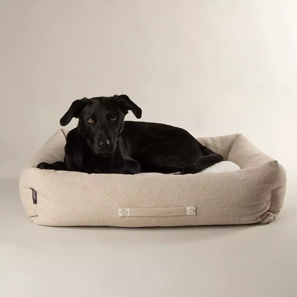 Scruffs Eco Eden hundeseng cream (Box Bed) (M) 60x50cm