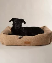 Scruffs Boucle hundeseng Desert Tan (Box Bed) (M) 60x50cm