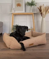 Scruffs Boucle hundeseng Desert Tan (Box Bed) (L) 75x60cm