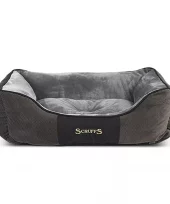 Scruffs Chester Box Bed (XL), 90 x 70cm, Graphite