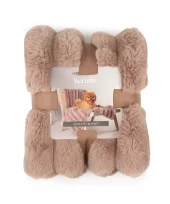 Scruffs Aspen Hund-/Kattepledd – Taupe, 110x75cm