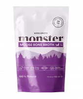 Monster Dog Bone Broth Moose 350 Ml (10 Pack)