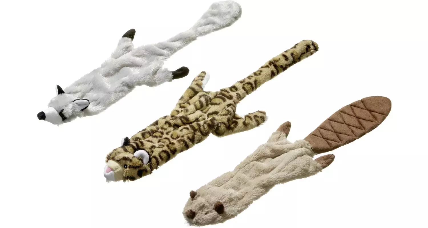 HUNDELEKE PLUSH DOG TOY WILD ZOO 34CM