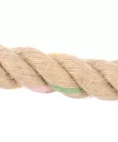 Hundeleke valp Luro Cord med 2 knuter 22cm