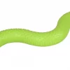 Hundeleke Sneacky Snake grønn. Ass. farge. TPR. 42cm