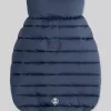 Hugo & Hudson Navy & Berry vendbar boble jakke S30