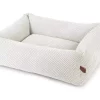 Hundeseng HUGGY med glidelås 85 x 65 x 24h. Farge Ecru X01. Empets