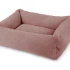 Hundeseng HUGGY med glidelås 85 x 65 x 24h. Farge Coral X04. Empets