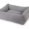 Hundeseng HUGGY med glidelås 85 x 65 x 24h. Farge Grey X09. Empets