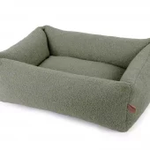 Hundeseng BOUCLE med glidelås 120x90x30 cm. Farge Green X14 EMPETS