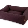 Hundeseng BOUCLE med glidelås 100 x 75 x 26h. Farge Chocolate X15 EMPETS