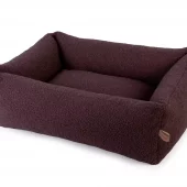 Hundeseng BOUCLE med glidelås 120 x 90 x 28h. Farge Chocolate X15 EMPETS
