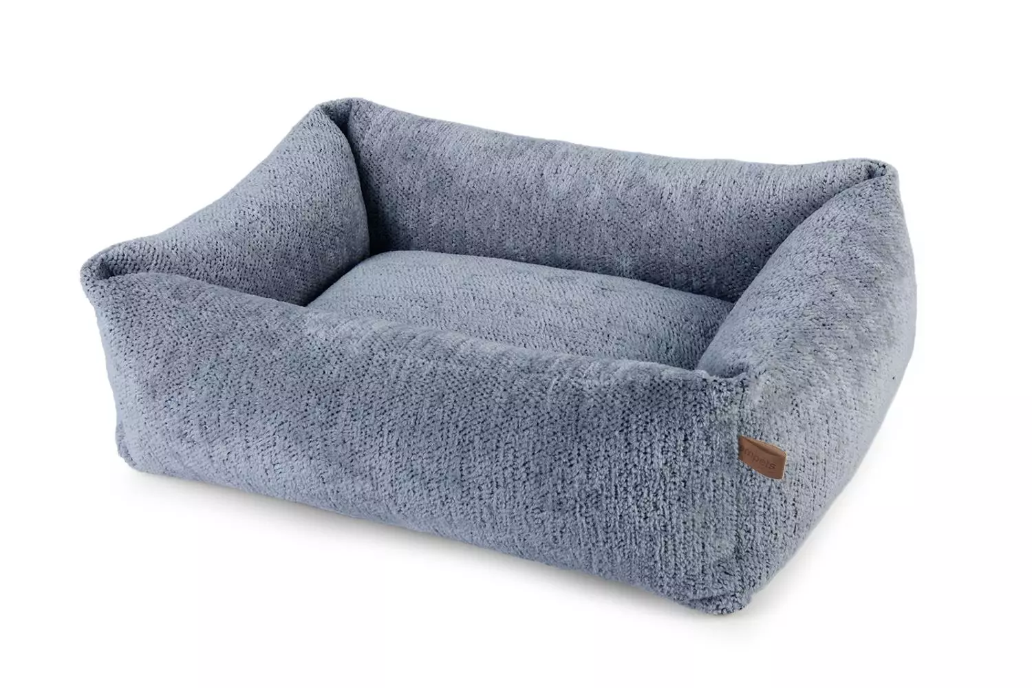 Hundeseng MOSS med glidelås 85x65x24 cm. Farge Steel Blue X22 EMPETS