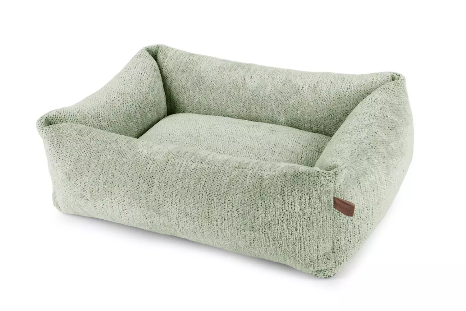 Hundeseng MOSS med glidelås 100x75x26 cm. Farge Sage X24 EMPETS