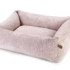 Hundeseng MOSS med glidelås 100x75x26 cm. Farge Pink X25 EMPETS