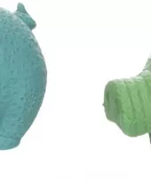 Hundeleke Eyo grønn ass 17,5cm