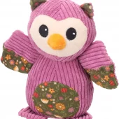 Hundeleke "Lacy" ugle lilla 26cm