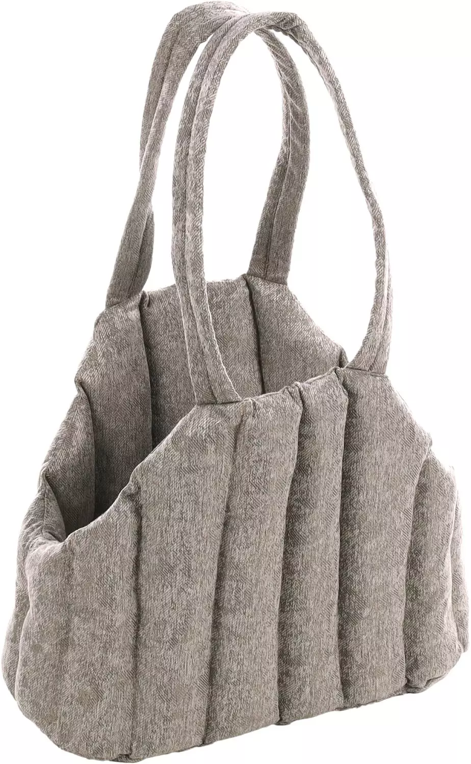 Bæreveske "Gilian" lysgrå 43cm