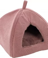 Kattehule Colette Antikk rosa 38x38x40cm