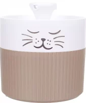 Drikkefontene Mali rund taupe