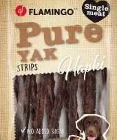 Hundegodbit Hapki Pure strips med Yak 85gr