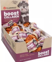 Hundegodbit Boost croisant med laks og collagen 40g/9cm
