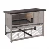 Utebur til kanin Ranch 120 basic Dove/Grey
