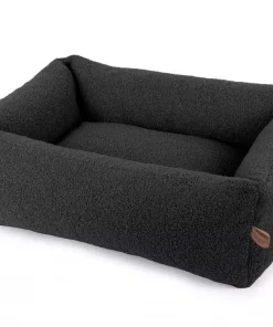 Hundeseng BOUCLE med glidelås 65 x 50 x 18h. Farge Black X18 EMPETS
