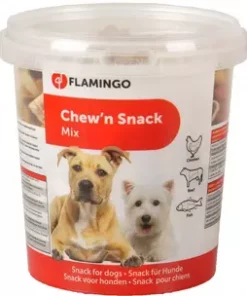 CHEW N SNACK BONES MIX 500G