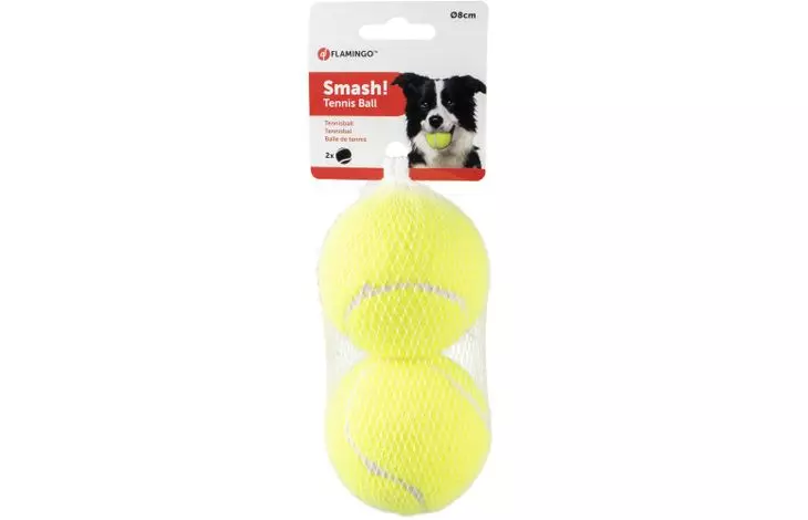 Tennis ball Smash gul 8cm - 2pk