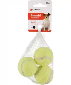 Tennis ball Smash gul 5cm - 3pk