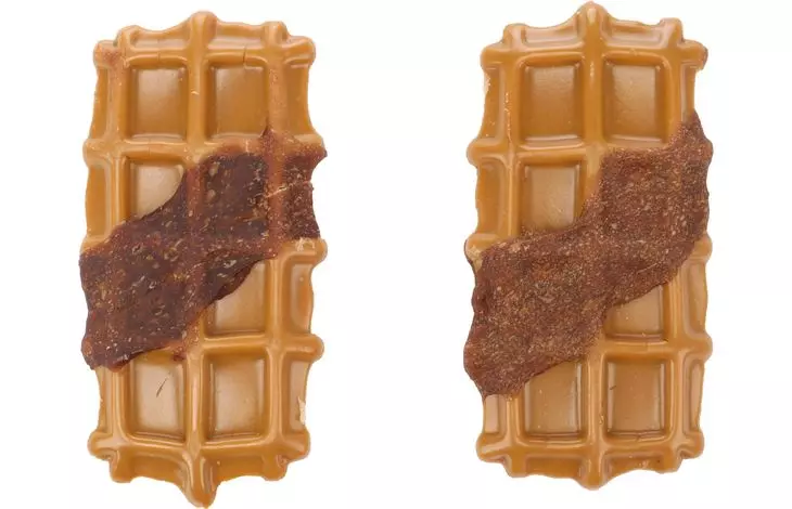 Hundegodbit Goodys vaffel med kylling pr. stk