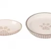 KATTEMATSKÅL MYLO CERAMIC BEIGE-WHITE 3cm x 9cm x 3cm - 90ml - ∅ 13cm