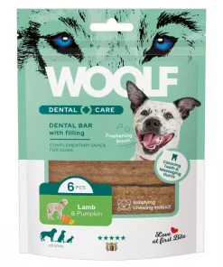 WOOLF Dental Bars: Lam og Gresskar 108gr