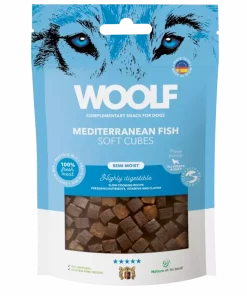 Woolf Soft Cubes Mediterranean Fish 100G