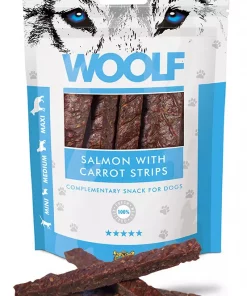 Woolf Salmon With Carrot Strips 100G