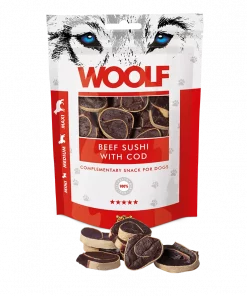 Woolf Beef Sushi With Cod 100G