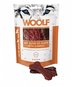 Woolf Big Bone Of Duck With Carrot 100G