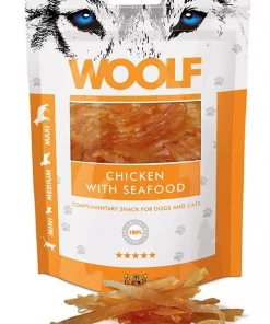 Woolf Chicken And Seafood 100G